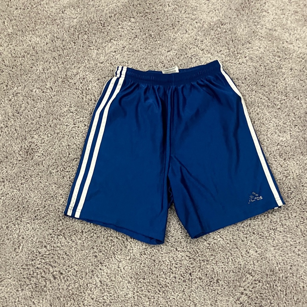 Adidas Men's Navy Blue Sports Shorts